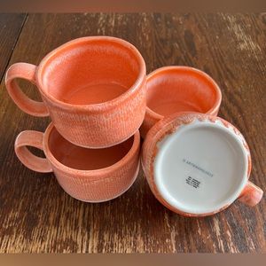 Anthropologie Mariana mug NEW set of 4